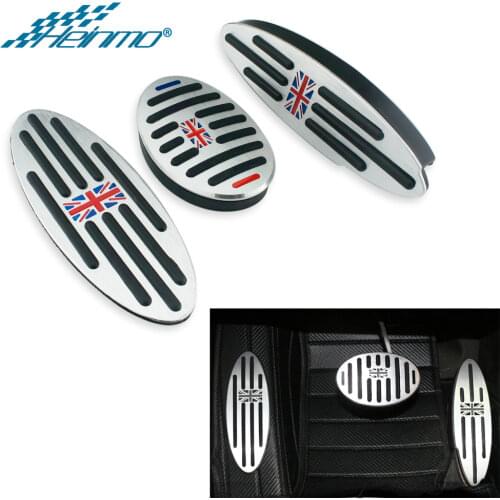 Auto Footrest Pedal Cover For MINI Cooper Countryman Accessories F60 R60 Clubman F54 R55 One R50 R53 R61 F55 F56 Automatic Gear