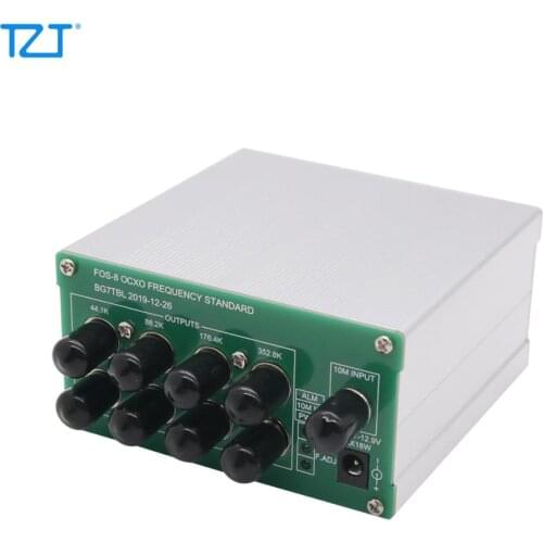 TZT 44.1K 48K Word Clock FOS-8 OCXO Frequency Standard Assembled Support For Rubidium Clock