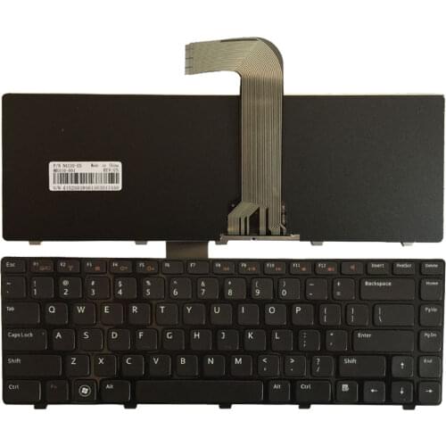 US Keyboard FOR DELL Inspiron 15R 5520 7520 0X38K3 65JY3 065JY3 Enginsh black laptop keyboard with frame