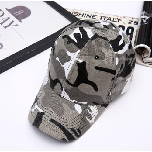 New Camouflage Military Cap Unisex Tactical Hat Bone Shape Hat Truck Driver Army Air Force Flat Top Hat Outdoor Sunshade Hat
