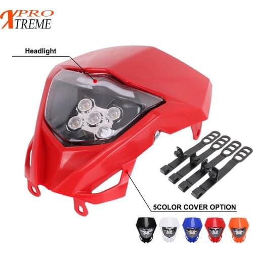 Motorcycle New LED Head Lamp Light Headlight Headlamp For HONDA CR CRF XR 125 150 200 230F 250 250F 250R 300 350 400 450