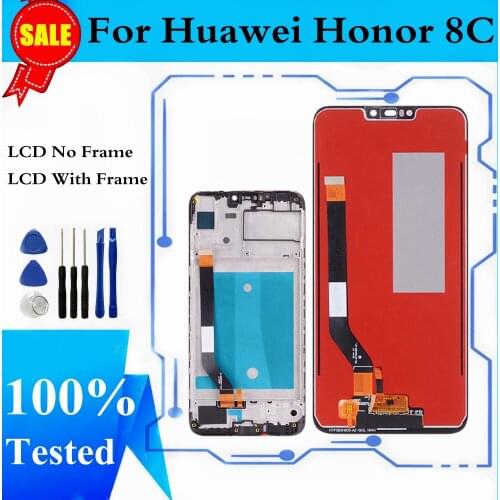 Original LCD For Huawei Honor 8C LCD Display Touch Screen Digitizer Assembly For Honor 8C BKK-AL10 BKK-L21 Display Replacement