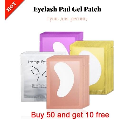 30/50 Pairs Eyelash Extension Patches Under Eye Pads For Grafting Eyelashes Paper Eye Gel Sticker Wraps Lash Patch Makeup Tool
