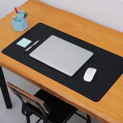Portable PU Hand Pads Deskpad Desk Mouse Pad Cute Student Gift Computer Laptop Table Mats Useful Durable Household Office