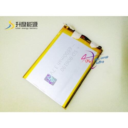 SD 3.7v 6500mah 906190 smart rechargeable original li-tablet battery for 3.7v lithium tablet battery