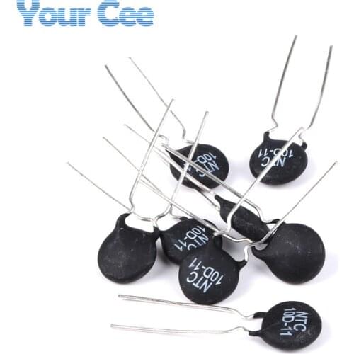 50pcs NTC Thermistor Resistor NTC 10D-11 10D11 Thermal Resistor