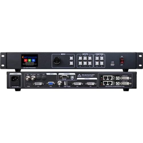 SDI video processor MVP300S with full color led sending card ts802d msd300 s2 t901 in indoor led screen p5