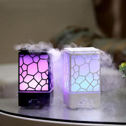 Water Cube Air Humidifier Colorful Night Light Multifunctional Car Home Office Air Purifier Mist Maker