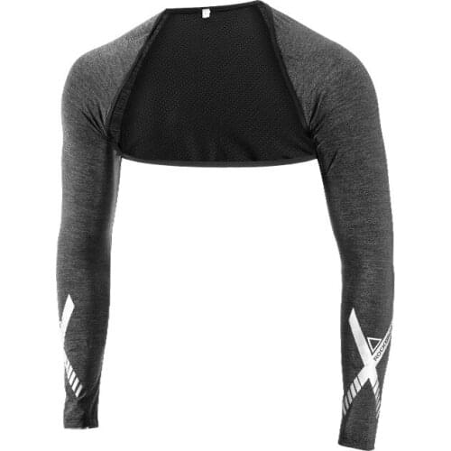 ROCKBROS Ice Silk Breathable UV Protection Running Arm Sleeves Fitness Basketball Shawl Cuff Sport Cycling Outdoor Arm Warmers