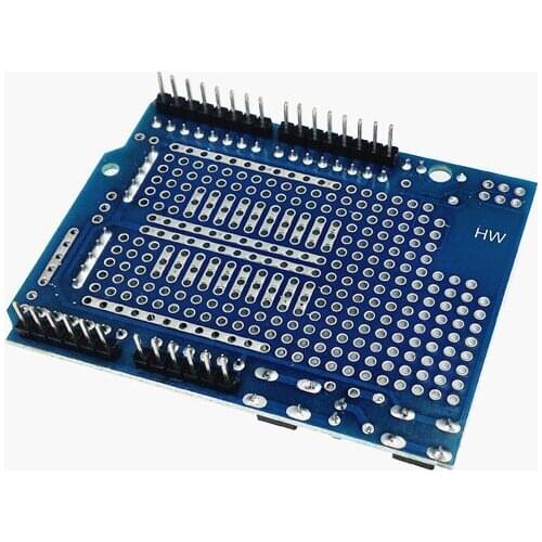 In-line Button ProtoShield Robot Prototype Expansion Board Mini Breadboard Learning Development Board