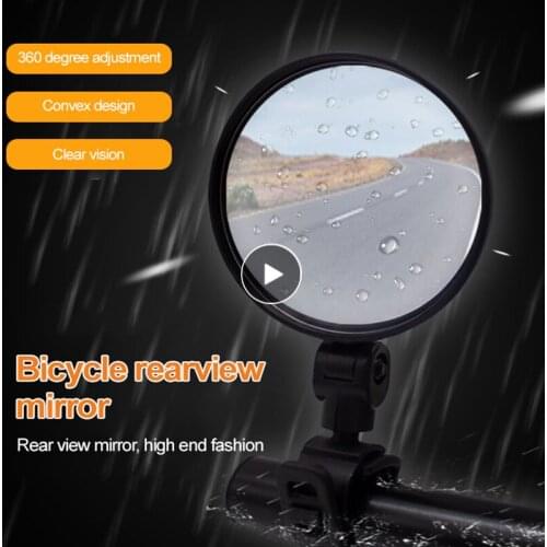 New Bicycle Convex Adjustable Rearview Mirror MTB Road Bike Safety Tool Handlebar Back Eye Cycling Rear View Mirrors Accessories
