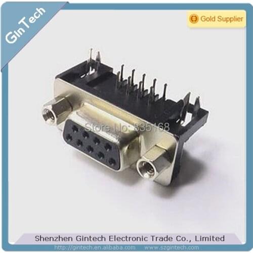 10PCS/LOT 5PCS DB9 male+5pcs DB9 FEMAIL Dr9 FEMALE connector DB9 SOCKET dr9 9PIN DR9 plug RS232 serial ports