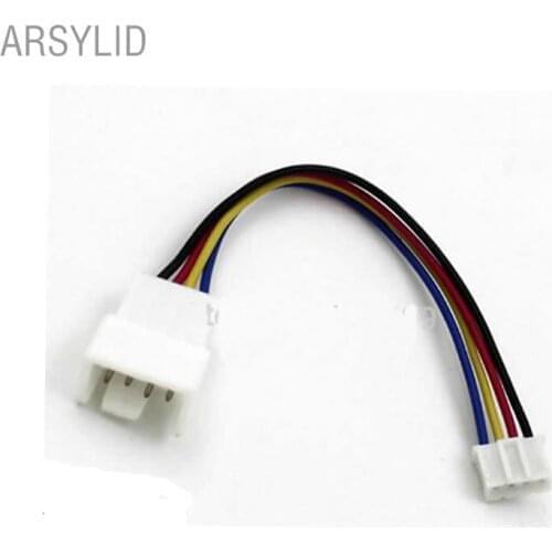 12pcs 4pin fan Adapter cable Convert extension cords, VGA card mirco 4pin to mini 4pin fan 11cm Support temperature adjustment