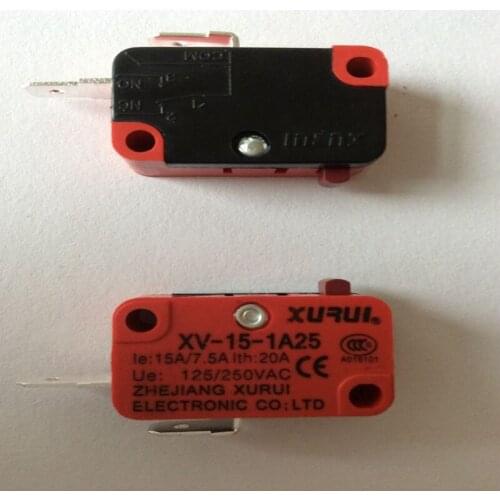 2pcs/lot high quality Micro Switches 16A 250v Normal close type SPDT NC (1B) XV-15-1A25
