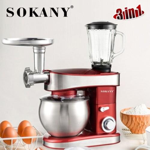 3 in 1 European standard Multi-functional household cooking machine juicing machine meat grinder electric blender