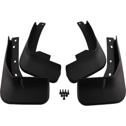 4pcs/set Plastic Fender Mudflaps Mud Guard Fit For 2013Jetta MK6 A6