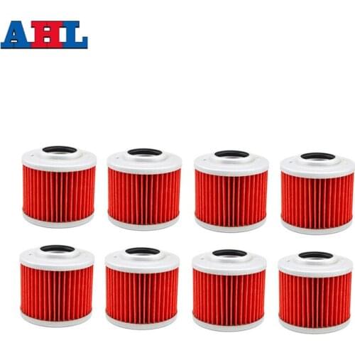 8Pcs Motorcycle Engine Parts Oil Grid Filters For SKI DOO EXPEDITION SPORT V-800 799 2007-2008 Motorbike Filter