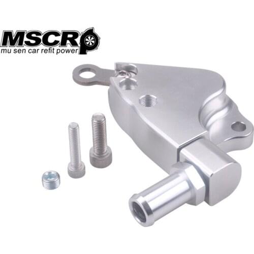 Aluminum CNC INTAKE MANIFOLD ADAPTER K20 MANIFOLDS ON K24 COOLANT ADAPTER for 9th gen Civic