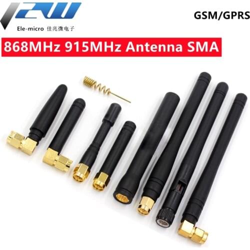 2PCS 868MHz 915MHz Antenna 3dbi SMA Male Connector GSM GPRS Antena outdoor signal repeater antenne waterproof Lorawan