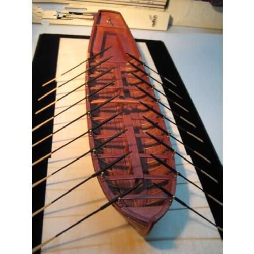 Free shipping Scale 1/48 lifeboat(POF) of Le Requin1750 ship model kit