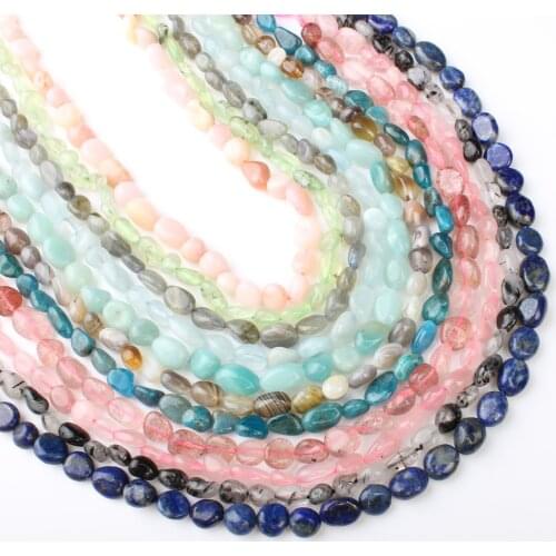 Natural Stone Irregular Shape Beads Natural Semi-precious Stones Scattered Beads For Handmade DIY Necklace Bracelet Accessories