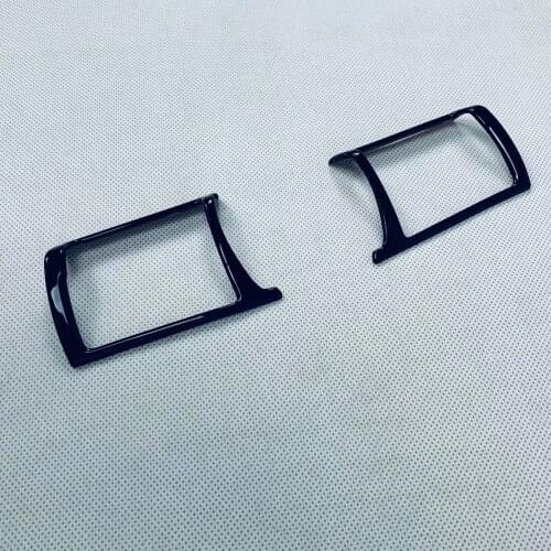 For Nissan Note 2021 2022 ABS Black Interior Steering Wheel Button Cover Inner Trims ABS Matte Sequin Decorate Car-styling