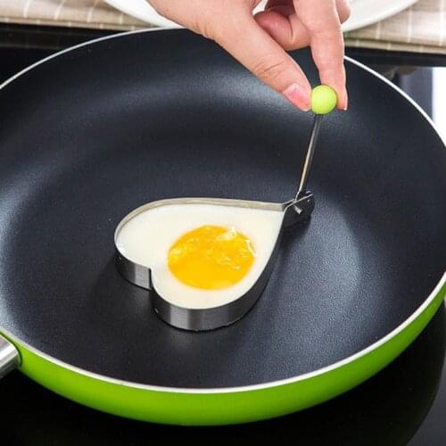 Stainless Steel Fried Egg Shaper Pancake Cooking Tools Kitchen Accessories Omelette Mold Frying Egg Hot Sale