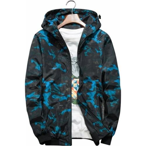 Fuyubetter Mens Camouflage Jackets