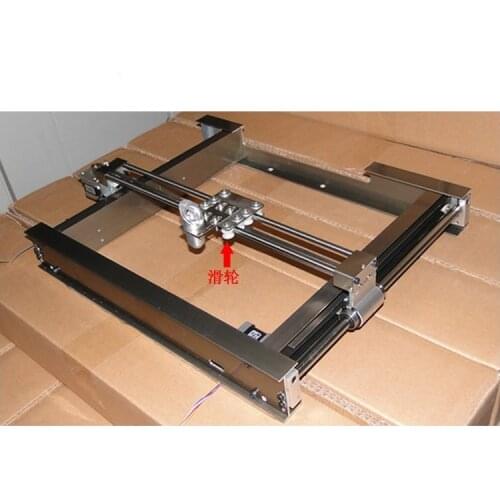 Hot sell DIY CO2 Laser Rubber Stamp Engraving Machine K40 Part Head Carriage Wheel Rollers driving wheel