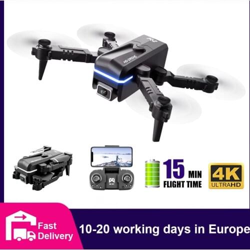KK1 Mini Drone 4K HD with Camera Altitude Hold Headless 360 Degree 50x Zoom Real-Time Transmission Foldable Drones RC Quadcopter
