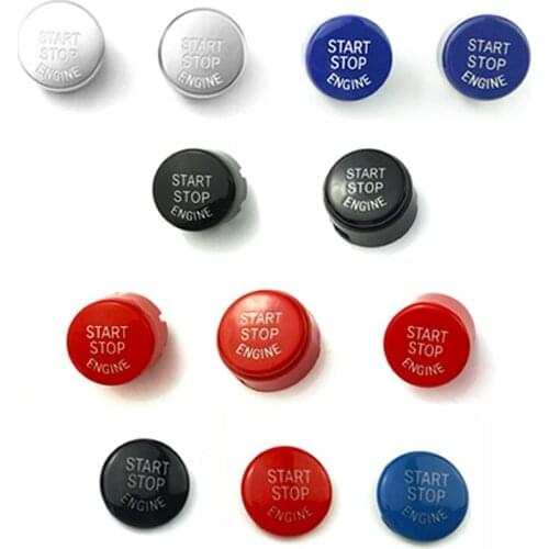 Car Engine Start Stop Switch Button Replace Cover For BMW E F G Chassis E60 E70 E71 E81 E90 E92 E93 F10 F15 F25 F30 F34 F48 G30