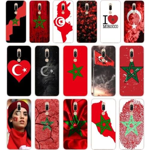 225FG Morocco Flag gift Soft Silicone Tpu Cover phone Case for Meizu M5 M5C M5S Note M6 M6S M6T case