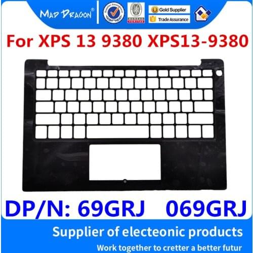 New original Laptop Replacement Palmrest Upper Cover Case For Dell XPS 13 9380 XPS13-9380 Palmrest Assembly 69GRJ 069GRJ