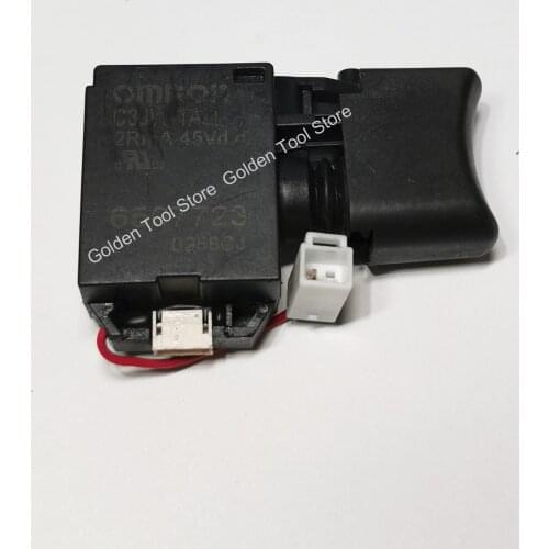 Switch 650772-3 6507723 replacement For Makita DTD170 TD170D DTD170RTE DTD170Z DTD170RFE electric screwdriver