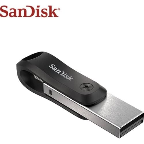 Sandisk Memoria Dual Drive Flash Drive 256GB Usb Stick Good Quality High Speed USB 3.0 128GB Lightning OTG Connector Pendrive