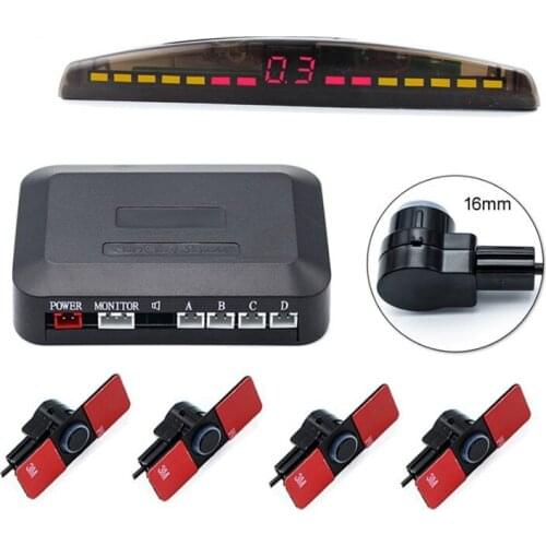 Car Vehicle Parking Sensor System 16.5mm Original Blind Spot Parktronic Radar Monitor System Detecting Distance Accessories