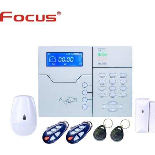 433Mhz Italian Voice Prompt Wireless RJ45 TCP IP Alarm GSM Smart Security Home Alarm System With Timely arm disarm Function