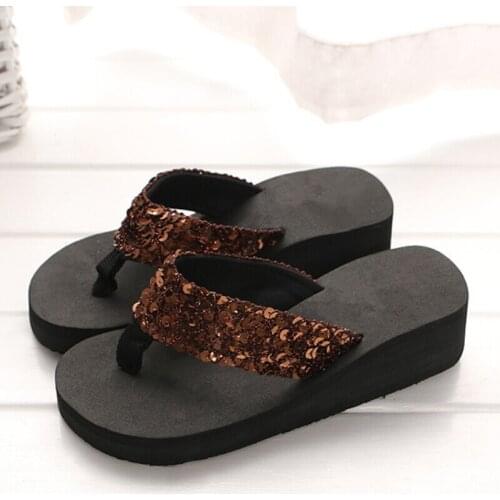 Rhinestone Women Slippers Flip Flops Summer Women Crystal Bling Beach Slides Sandals Casual Shoes Slip On Slipper Bath Shoes