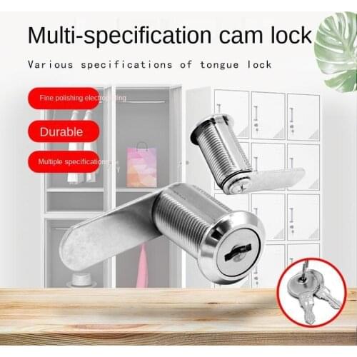 1PC Letter Box Cam Cylinder Locks Door Cabinet Mailbox Drawer Cupboard Locker Security Furniture Locks With 2 Keys