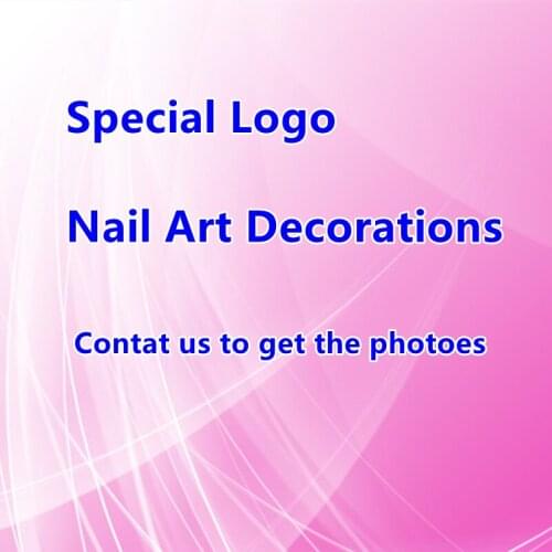 100pcs High Quality Glitter Special Logo Nail Art Decorations Alloy Rhinestones 3d Nail Jewelry Charms For Nails