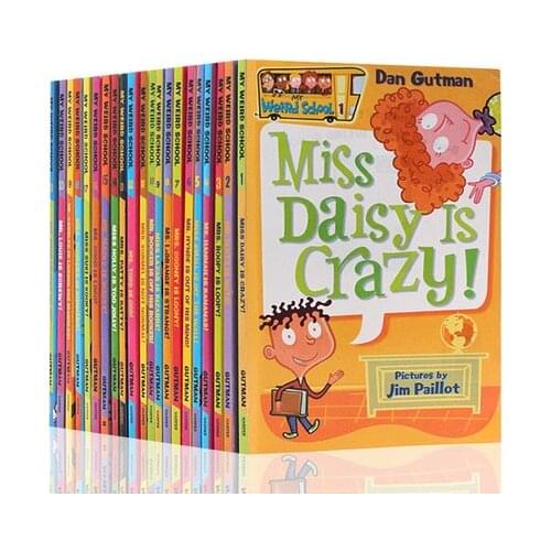 21 BOOKS My weird school Original English Helping Child to read Phonics English story Picture books