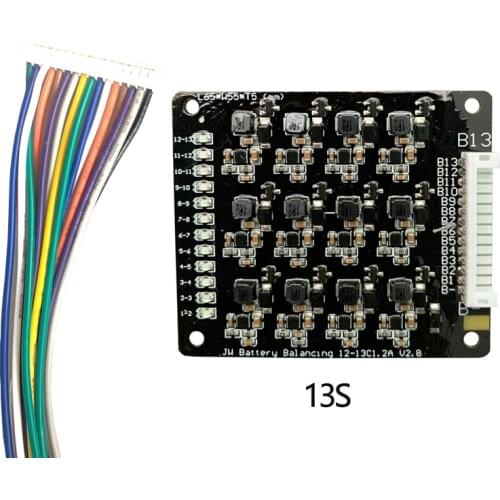 BMS 3S 4S 6S 7S 10S 12S 13S 16S 17S 1.2A Balance Li-ion Lifepo4 Lithium Battery Active Equalizer Balancer Energy Transfer Board