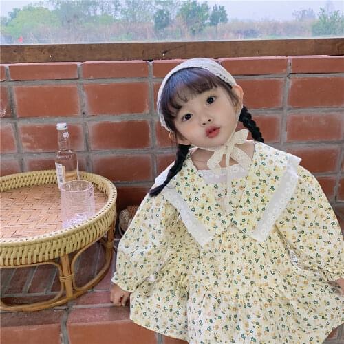 Kids Girls Handmade Smocked Dresses 2021 Summer Toddler Girl Princess Vintage Smock Embroidery Dress Children Clothes Child Robe