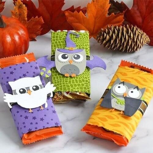 Cute little Owl Metal Cutting Dies for Scrapbooking Craft Die Cut Card Making Embossing Stencil Photo Album