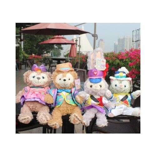 Disney Duffy StellaLou ShellieMay Anime Stuffed Plush Dolls Fluffy doll Cartoon Toys Baby Kids Unisex Birthday Gifts New
