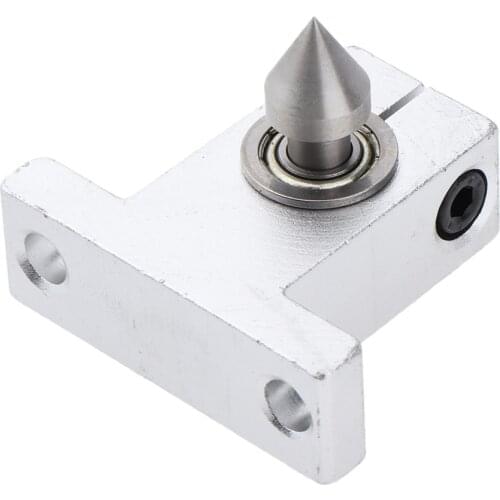 Live Bearing Tailstock Center Thimble Drill Bit & Wrench For Mini Wood Lathe