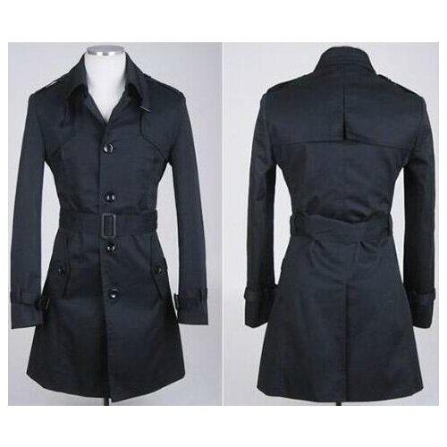 2020 autumn new designer slim sexy single-breasted trench coat men overcoat long sleeve mens clothing business outerwear 9XL