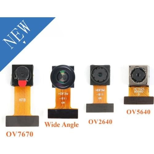 OV2640 OV7670 OV5640-AF Mini Camera Module CMOS Image Sensor Module 2 Million Pixel Wide Angle Camera Monitor Identification