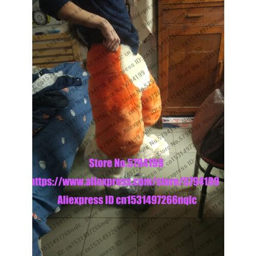 Customized Available REAL PHOTO BEND LEGS Suit fursuit Costume fox Party Carnival NO HEAD