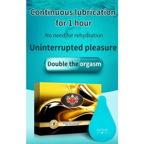 Portable 4ml Silk Touch Anal Analgesic Sex Lubricant Water Base Pain Relief Anti-pain Gel Anal Lubrication of Sex Oil for Adults
